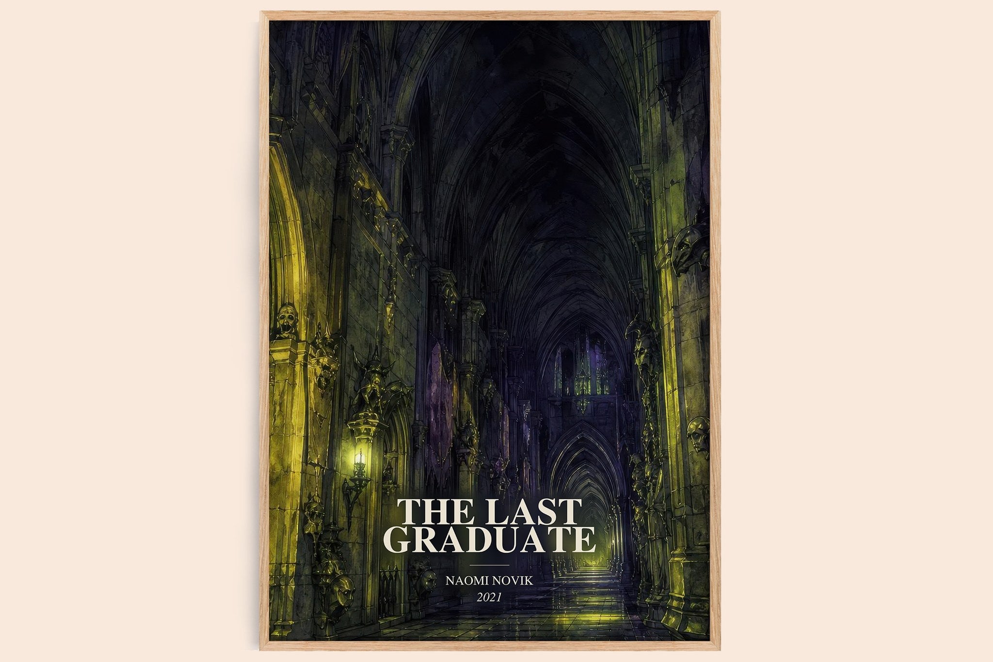 The Last Graduate Book Watercolour Illustration by Naomi Novik