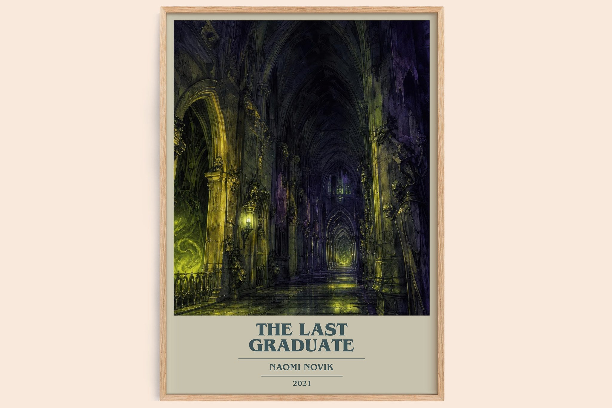 The Last Graduate Book Cover Poster by Naomi Novik