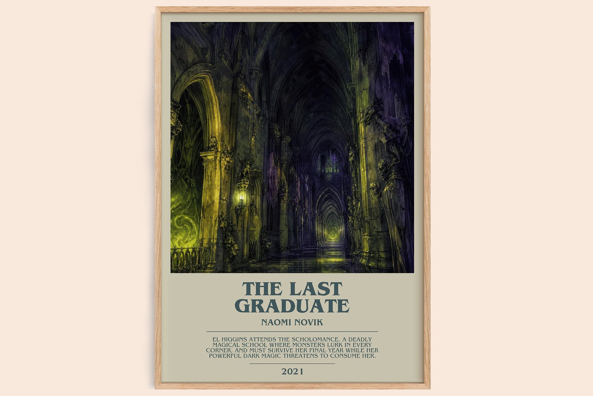 The Last Graduate Bookish Wall Art by Naomi Novik