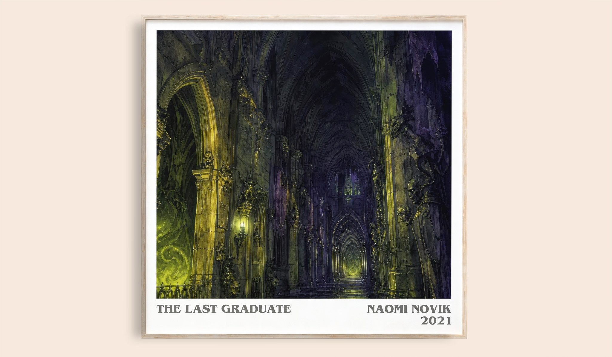 The Last Graduate Literary Art Print by Naomi Novik