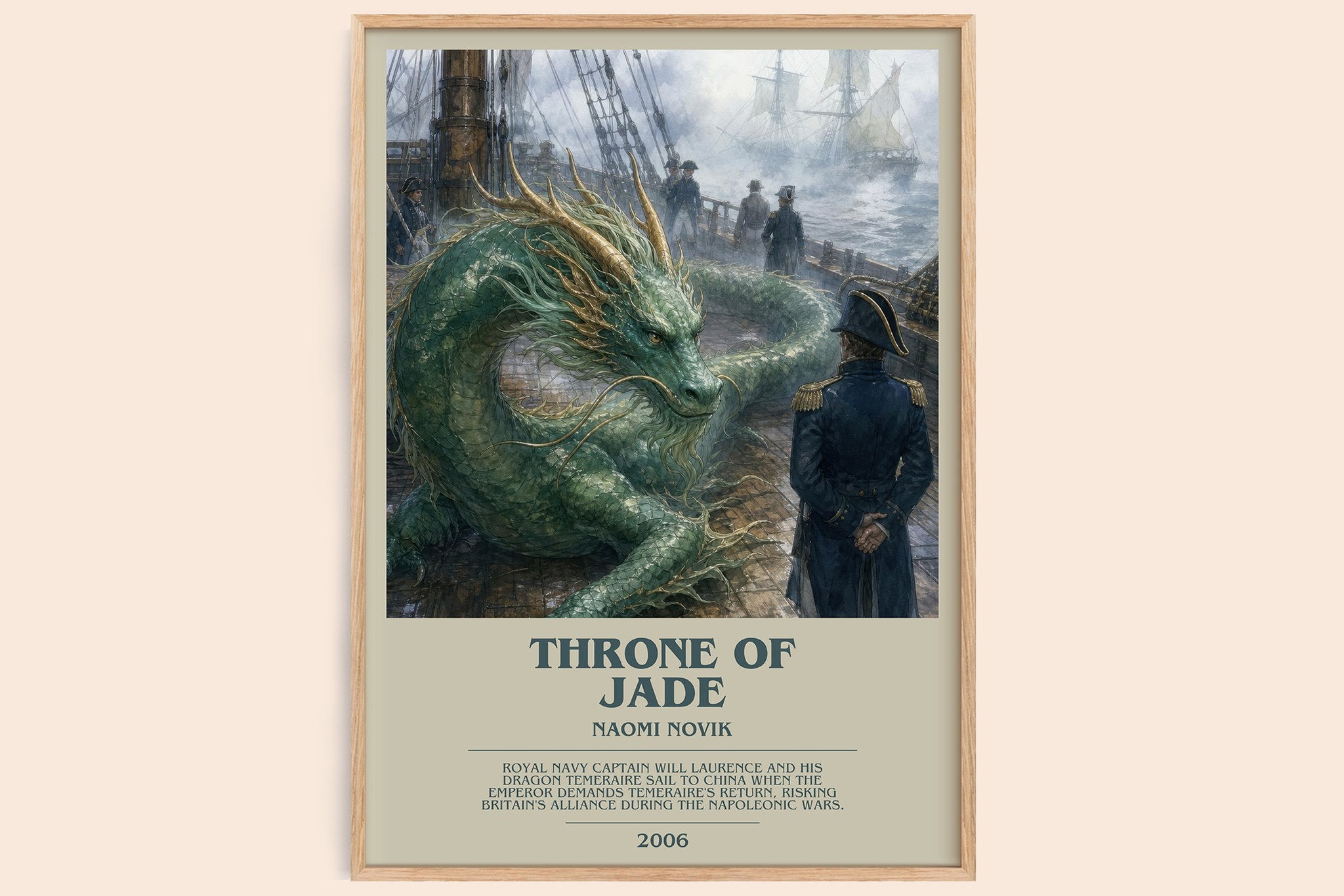Throne of Jade Bookish Wall Art by Naomi Novik