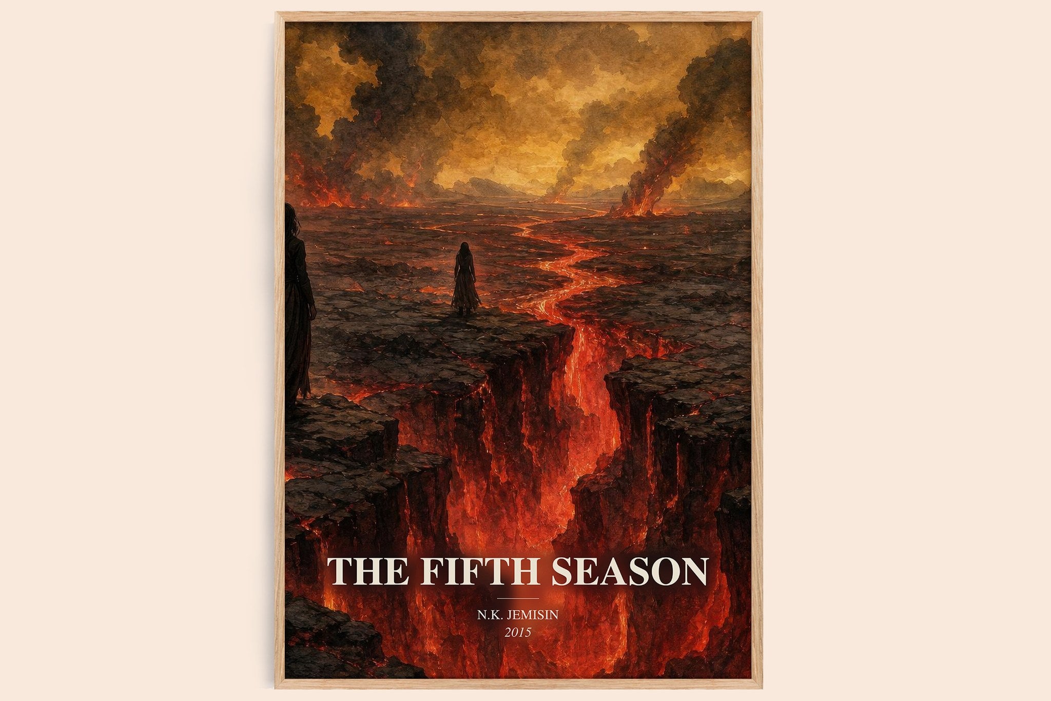The Fifth Season Book Watercolour Illustration by N.K. Jemisin