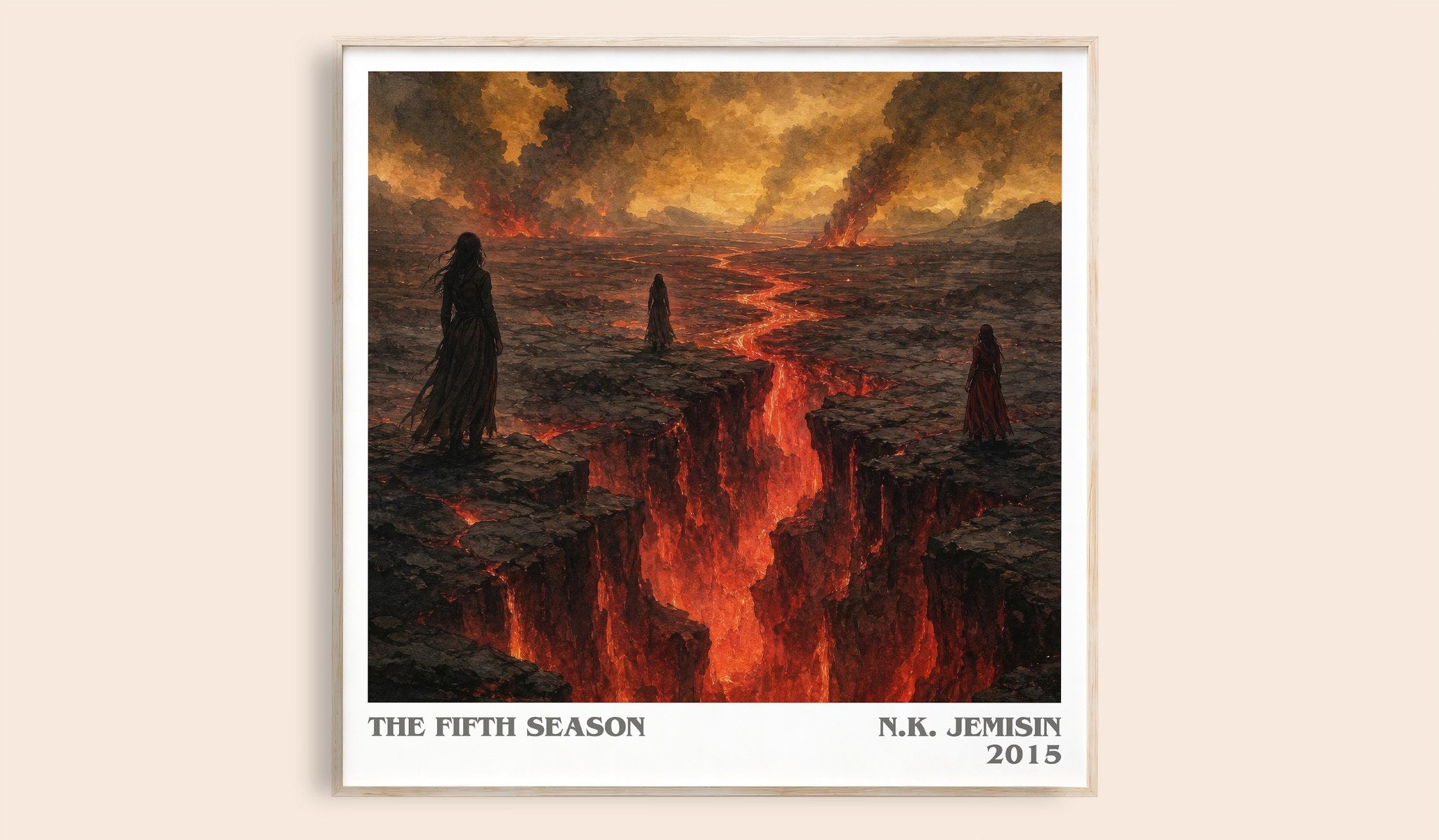 The Fifth Season Literary Art Print by N.K. Jemisin