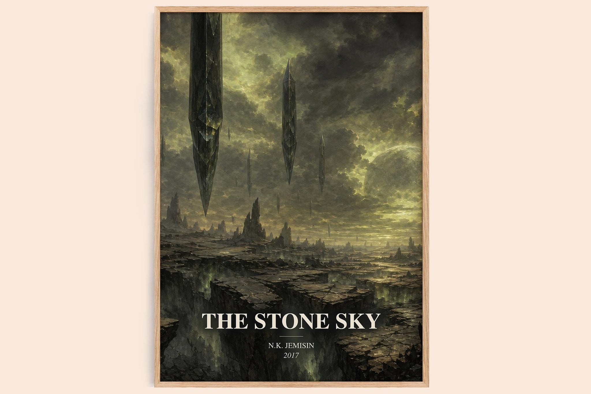 The Stone Sky Book Watercolour Illustration by N.K. Jemisin