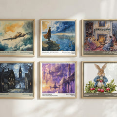 The Hundred Thousand Kingdoms literary art print colour and style options – N.K. Jemisin book art