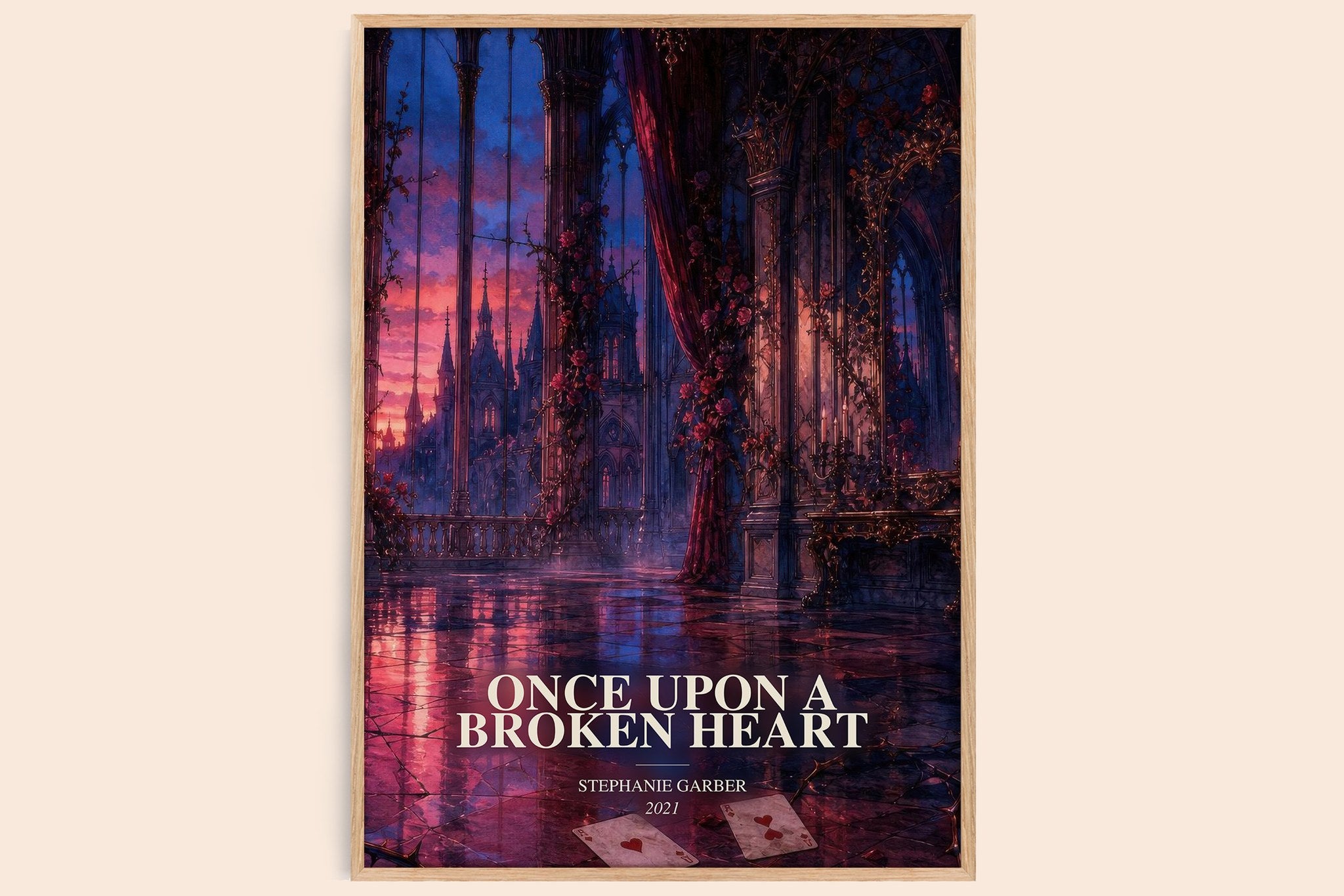 Once Upon a Broken Heart Book Watercolour Illustration by S. Garber
