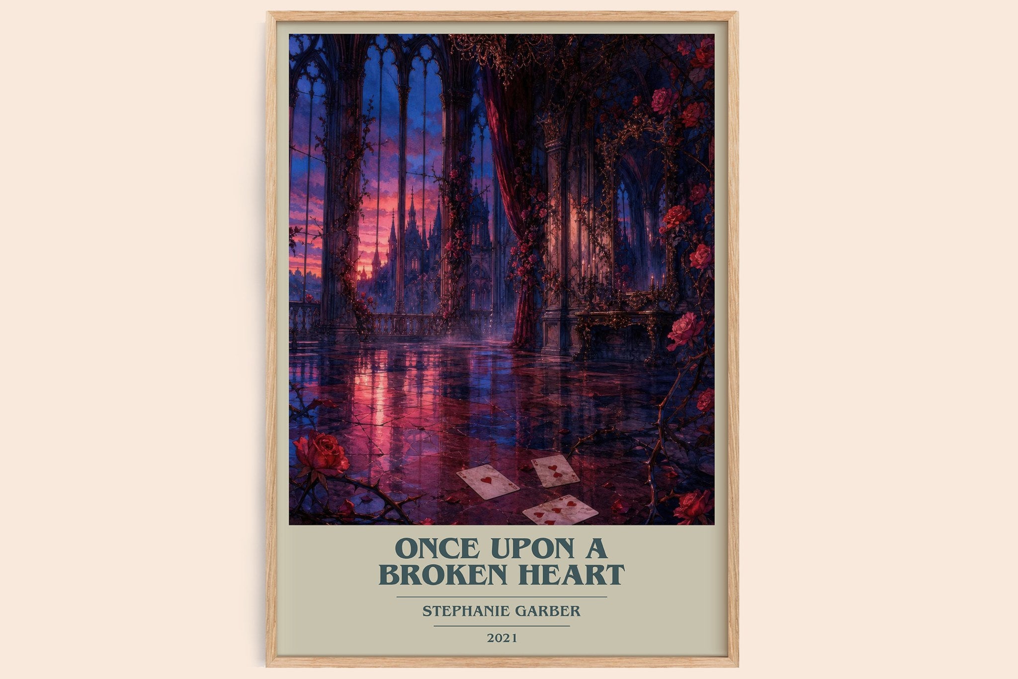 Once Upon a Broken Heart Book Cover Poster by Stephanie Garber