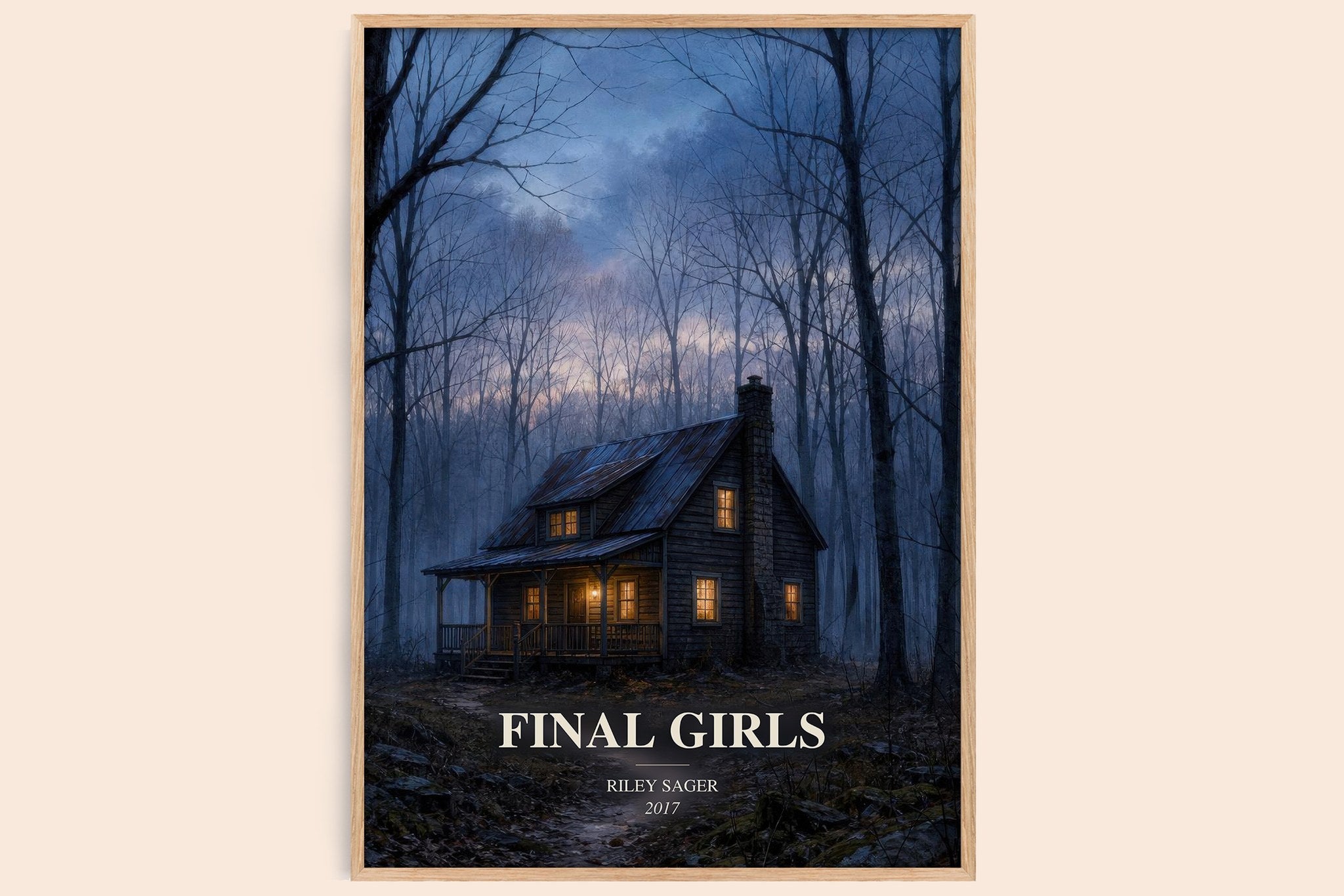 Final Girls Book Watercolour Illustration by Riley Sager