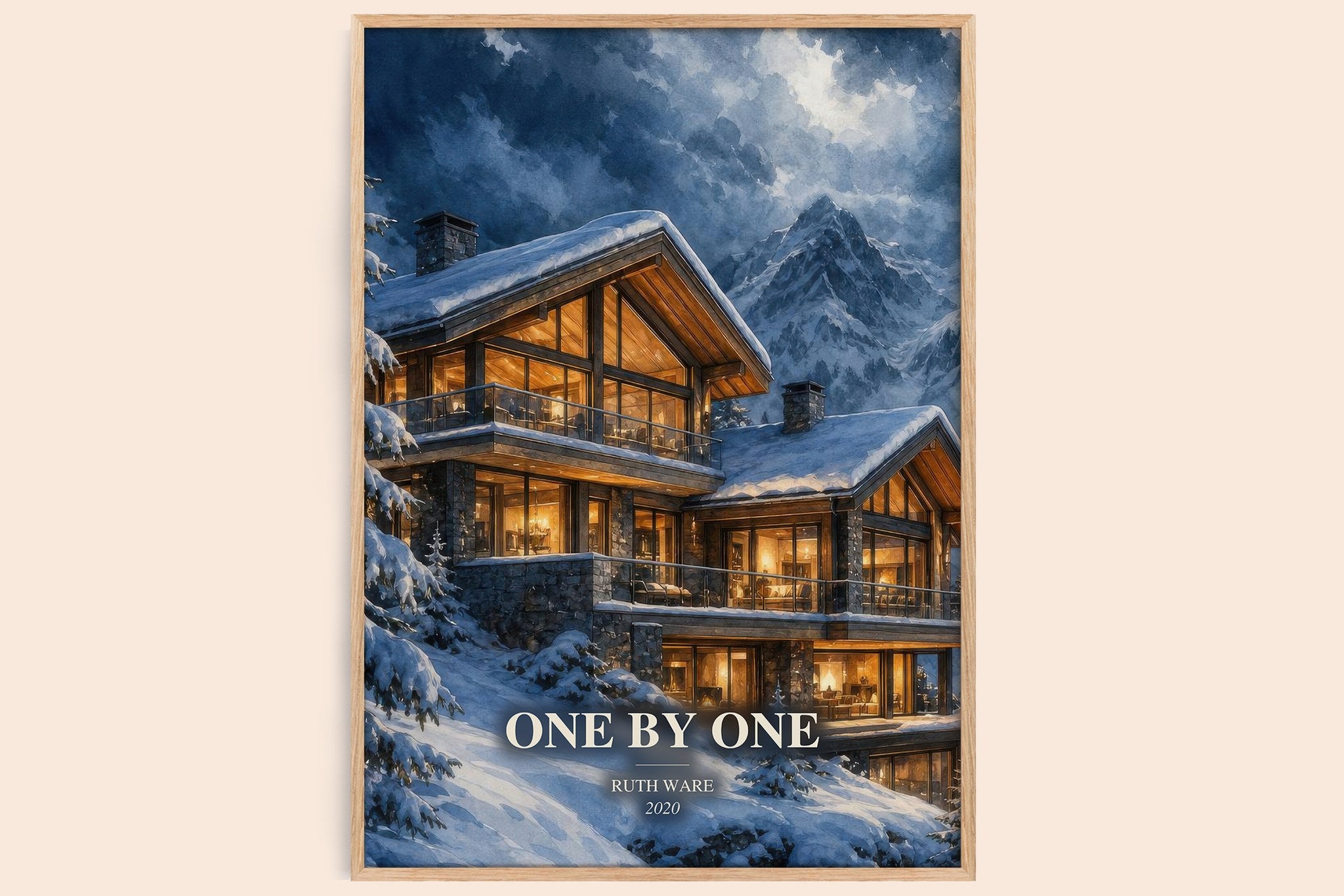 One by One Book Watercolour Illustration by Ruth Ware