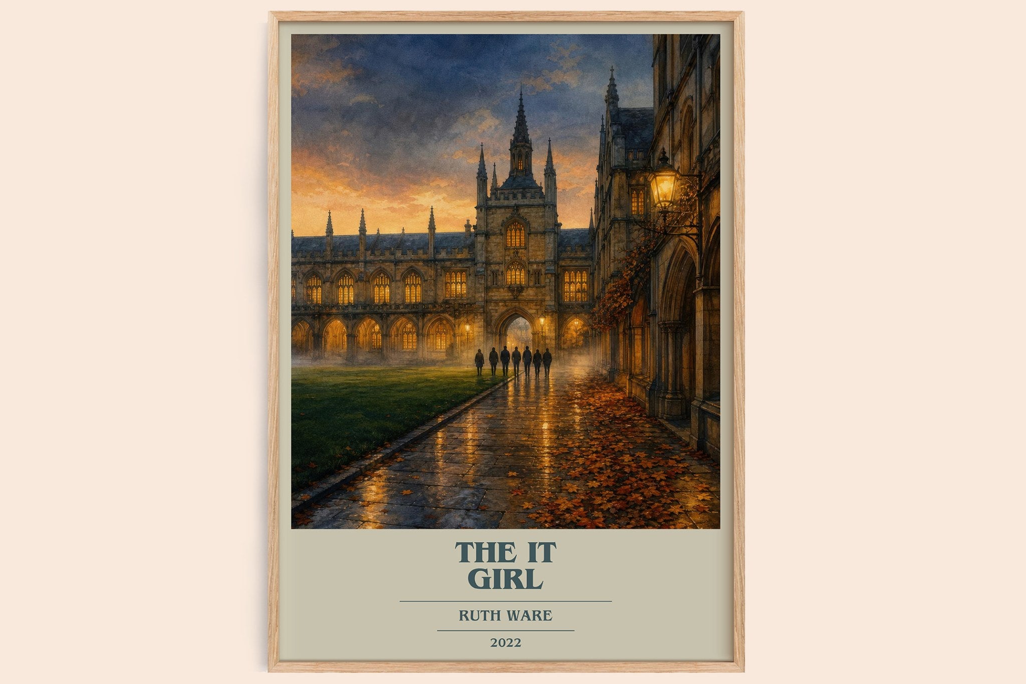 The It Girl Book Cover Poster by Ruth Ware
