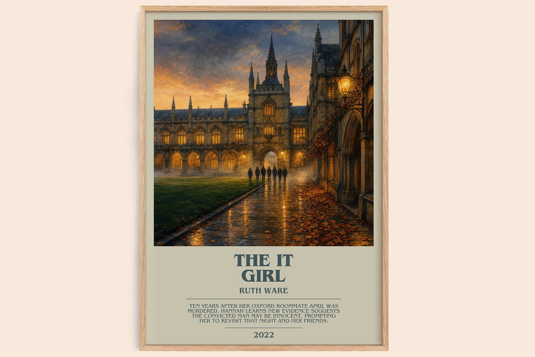 The It Girl Bookish Wall Art by Ruth Ware