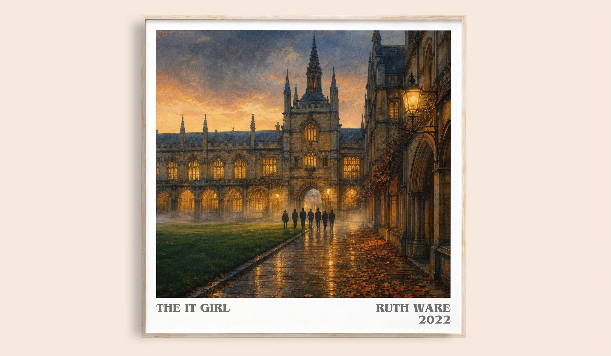 The It Girl Literary Art Print by Ruth Ware