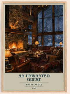 An Unwanted Guest Book Cover Poster by Shari Lapena – image 1