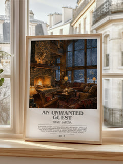An Unwanted Guest Bookish Wall Art by Shari Lapena – image 2