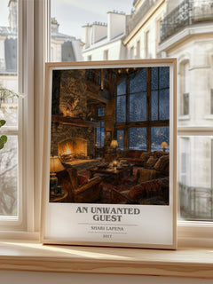 An Unwanted Guest Book Cover Poster by Shari Lapena – image 2