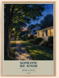 Someone We Know Book Cover Poster by Shari Lapena – image 1