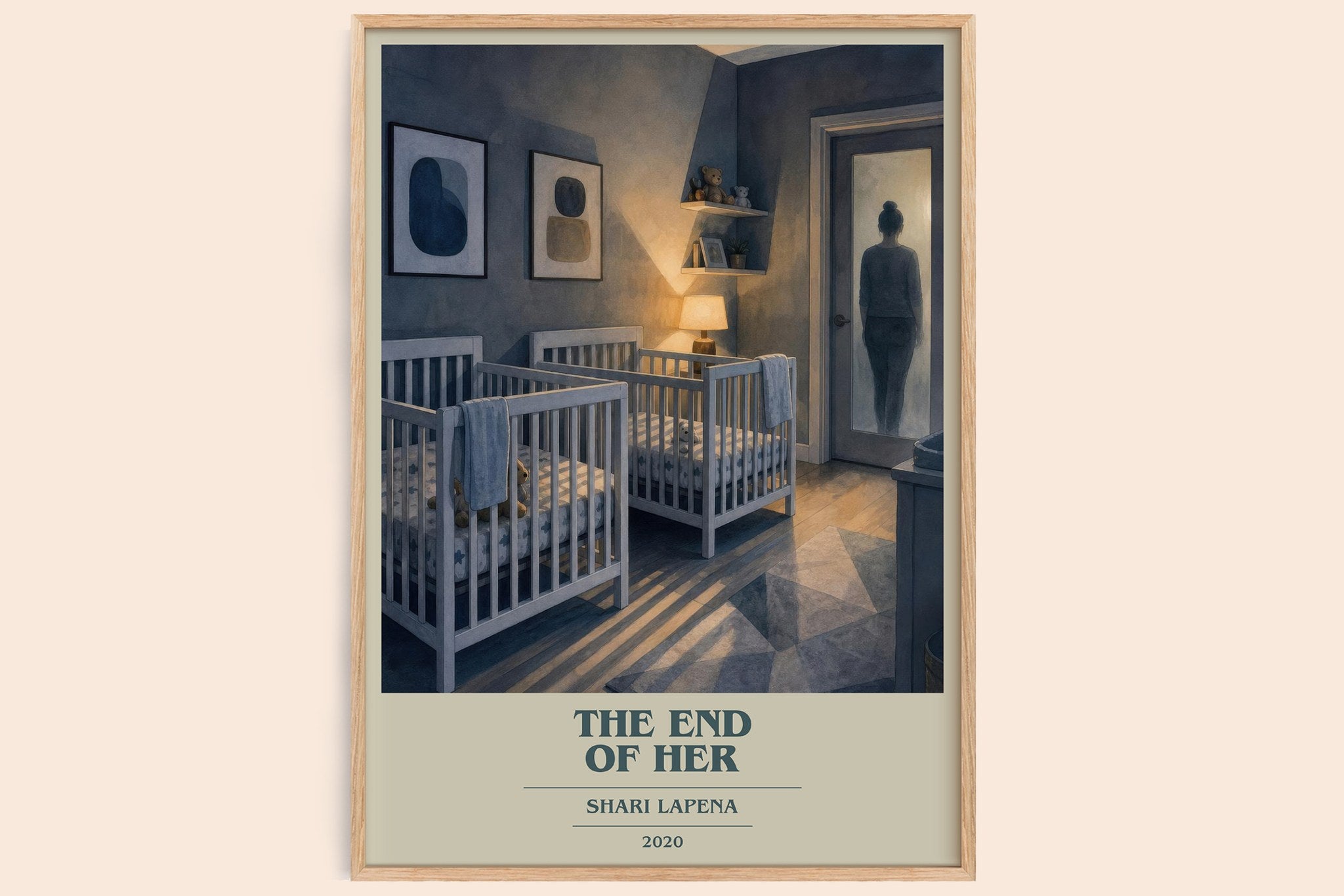 The End of Her Book Cover Poster by Shari Lapena