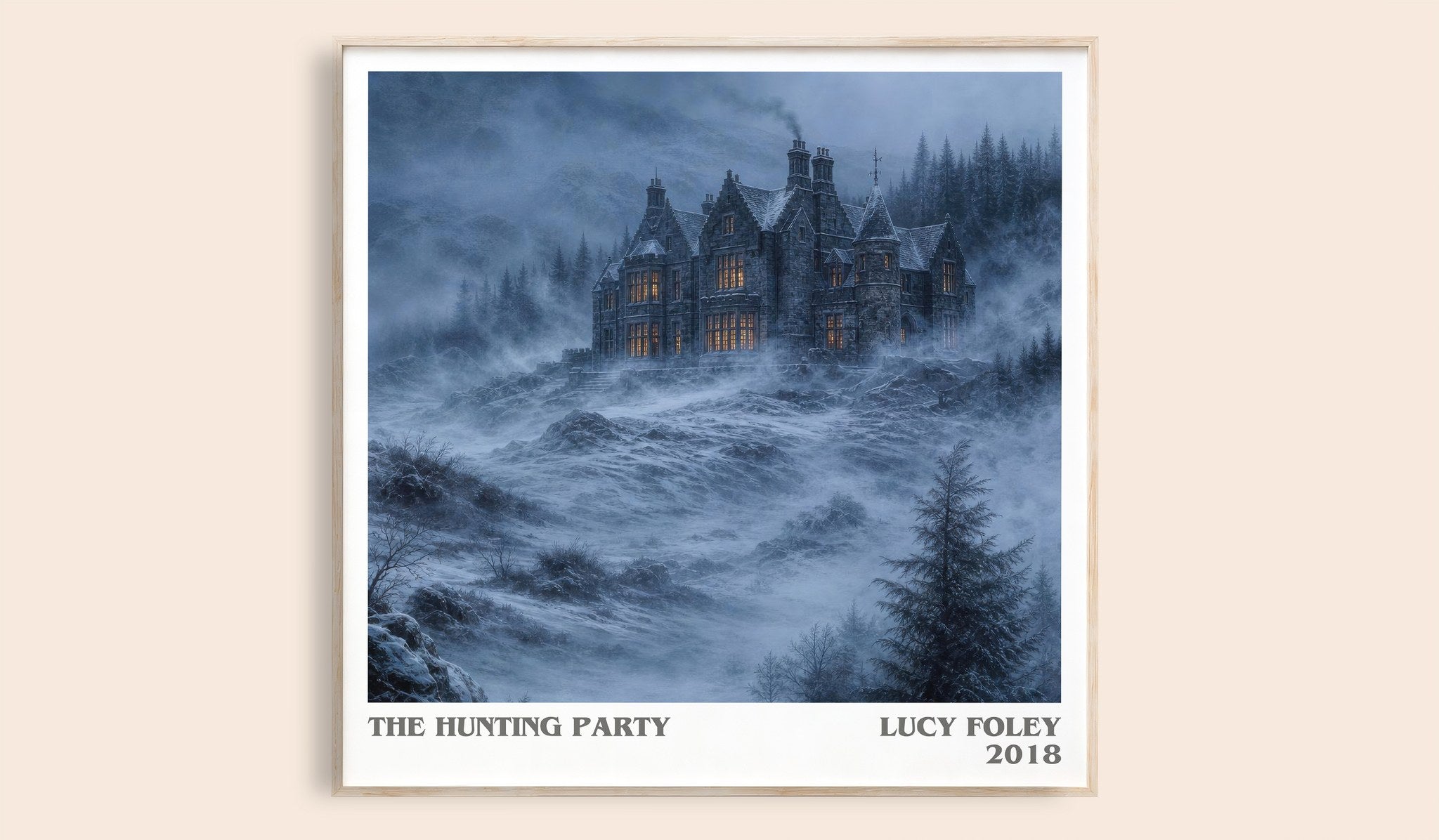 The Hunting Party Literary Art Print by Lucy Foley