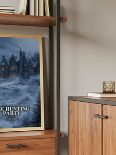 The Hunting Party book watercolour illustration paper finish options – matte satin gloss