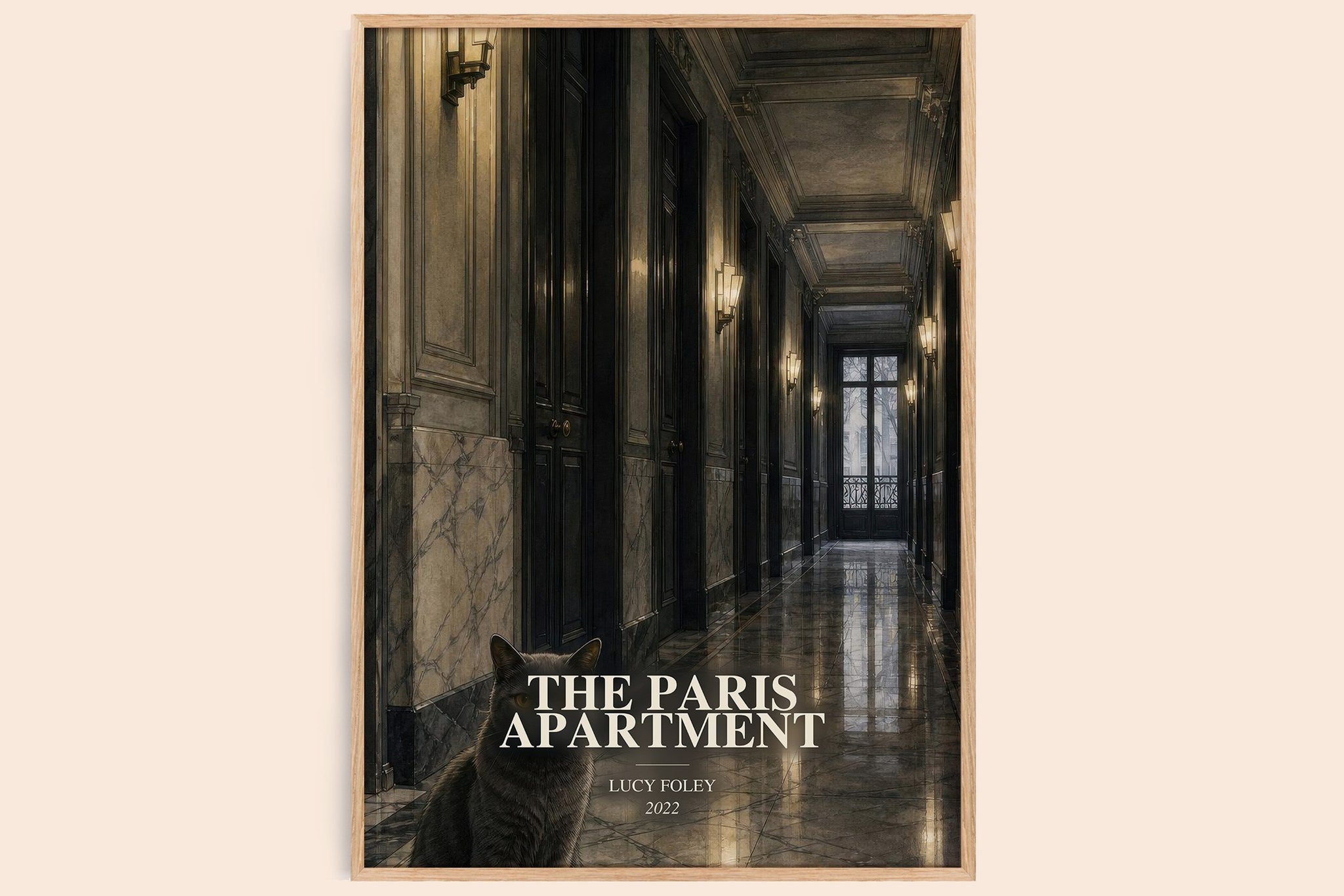 The Paris Apartment Book Watercolour Illustration by Lucy Foley