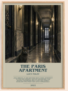 The Paris Apartment Bookish Wall Art by Lucy Foley – image 1