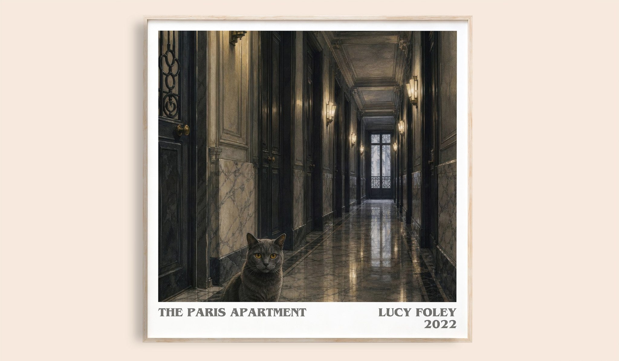 The Paris Apartment Literary Art Print by Lucy Foley