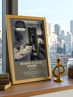 Behind Closed Doors Bookish Wall Art by B.A. Paris – image 3