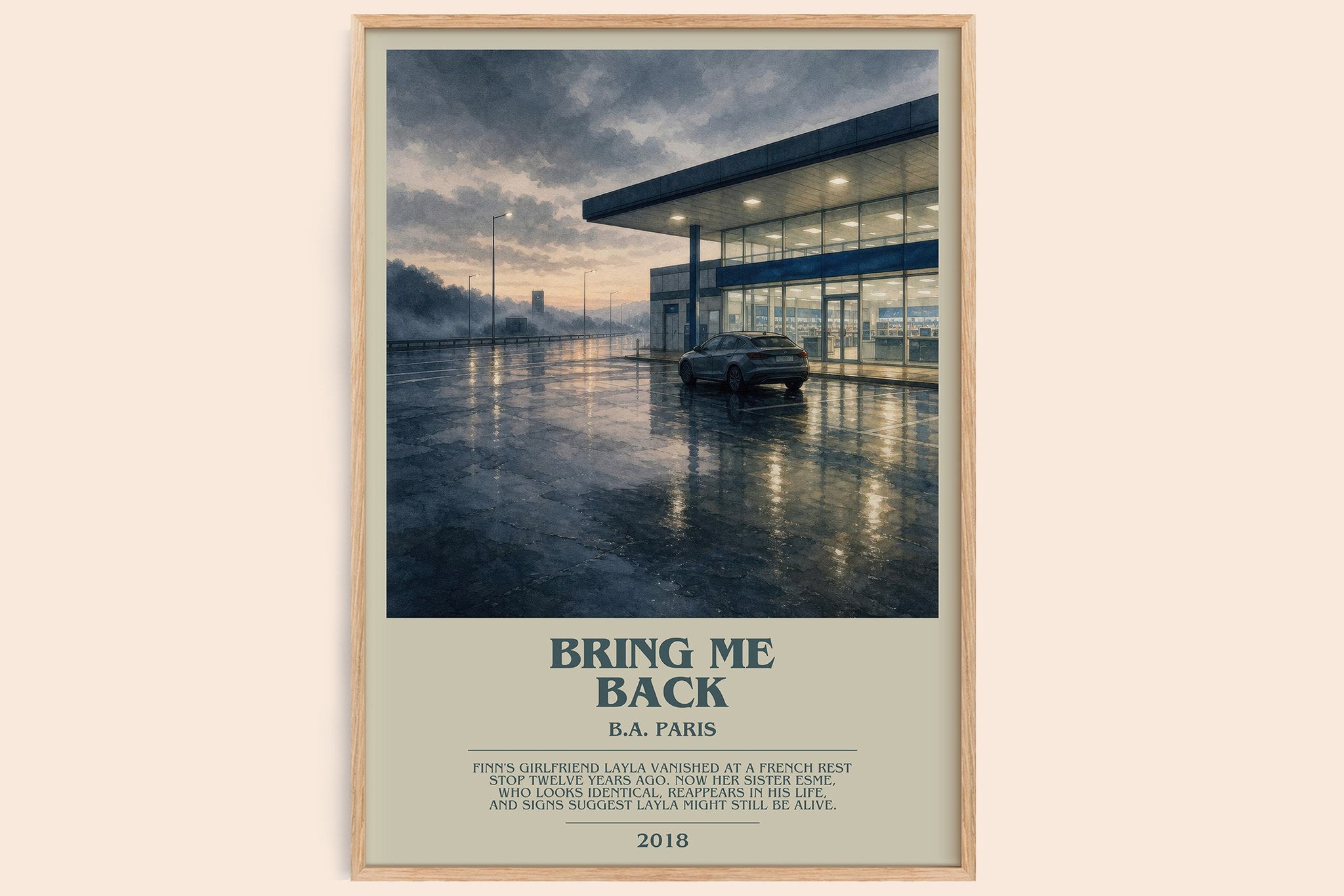 Bring Me Back Bookish Wall Art by B.A. Paris