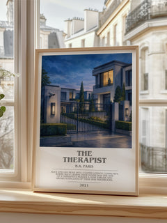 The Therapist Bookish Wall Art by B.A. Paris – image 2