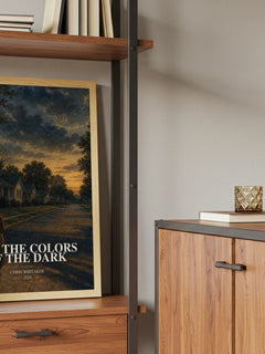All the Colors of the Dark book watercolour illustration paper finish options – matte satin gloss