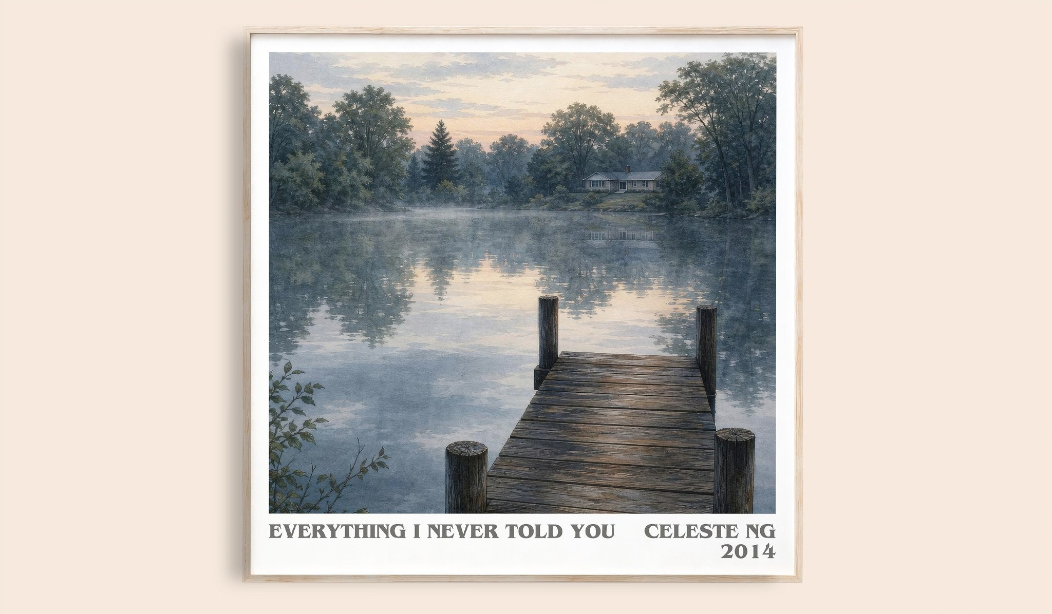 Everything I Never Told You Literary Art Print by Celeste Ng
