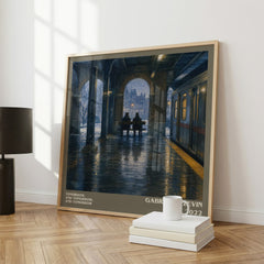 Tomorrow, and Tomorrow, and Tomorrow literary print framed by window – literary home decor