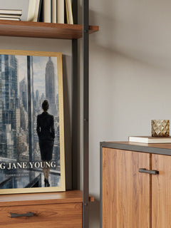 Young Jane Young book watercolour illustration paper finish options – matte satin gloss