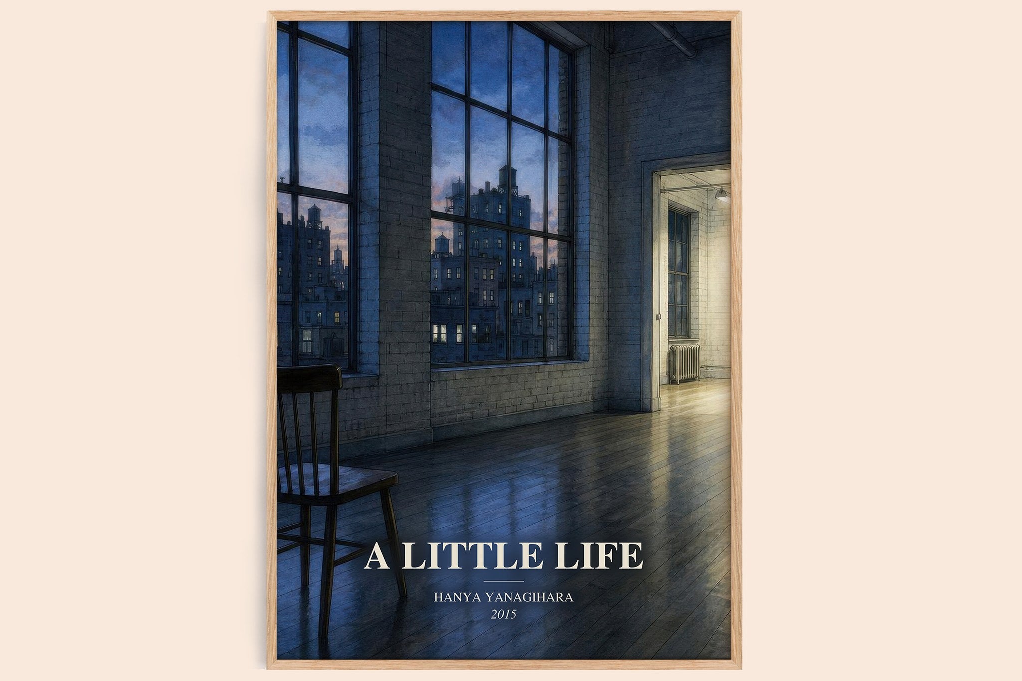A Little Life Book Watercolour Illustration by Hanya Yanagihara