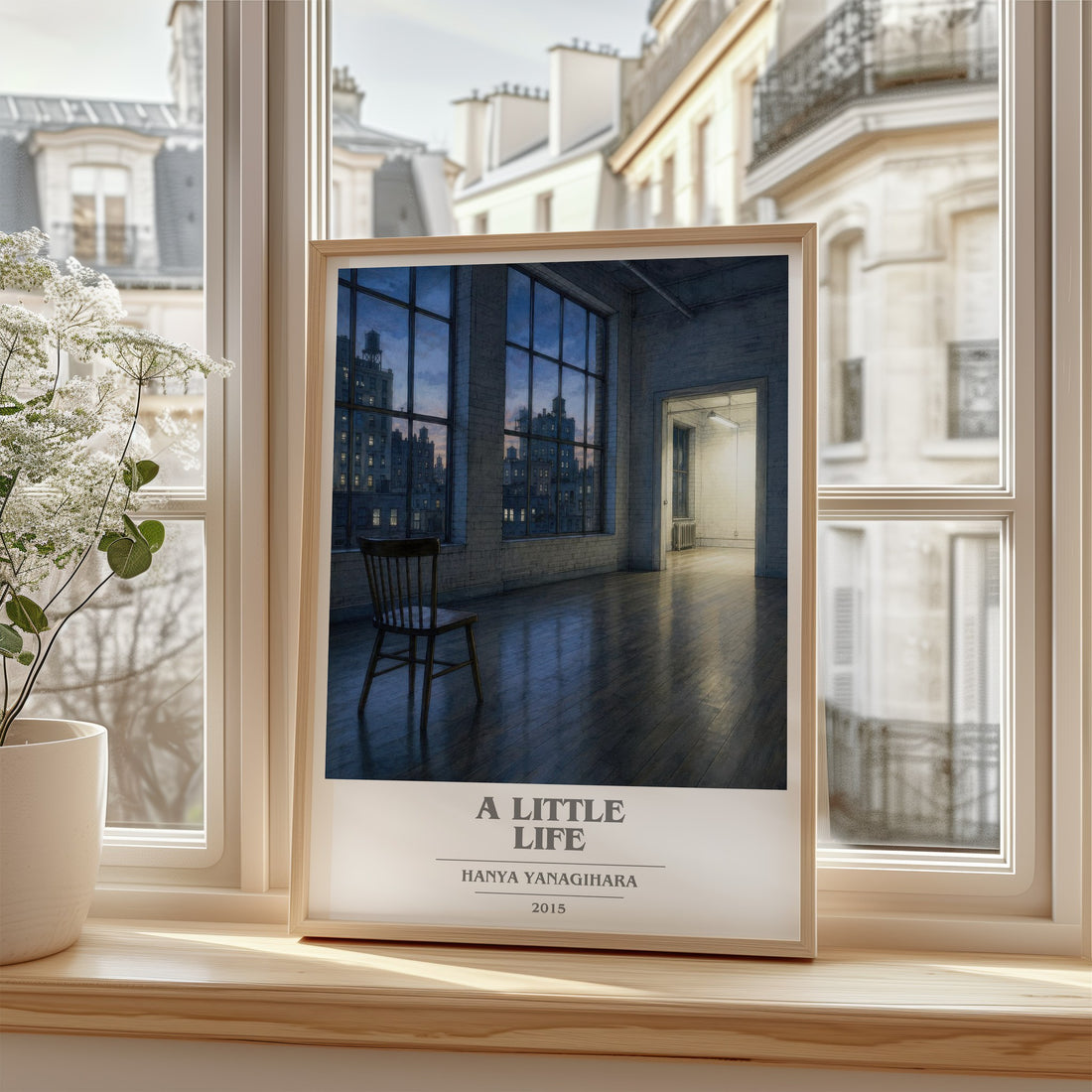 A Little Life book cover poster colour and style options – Hanya Yanagihara book art