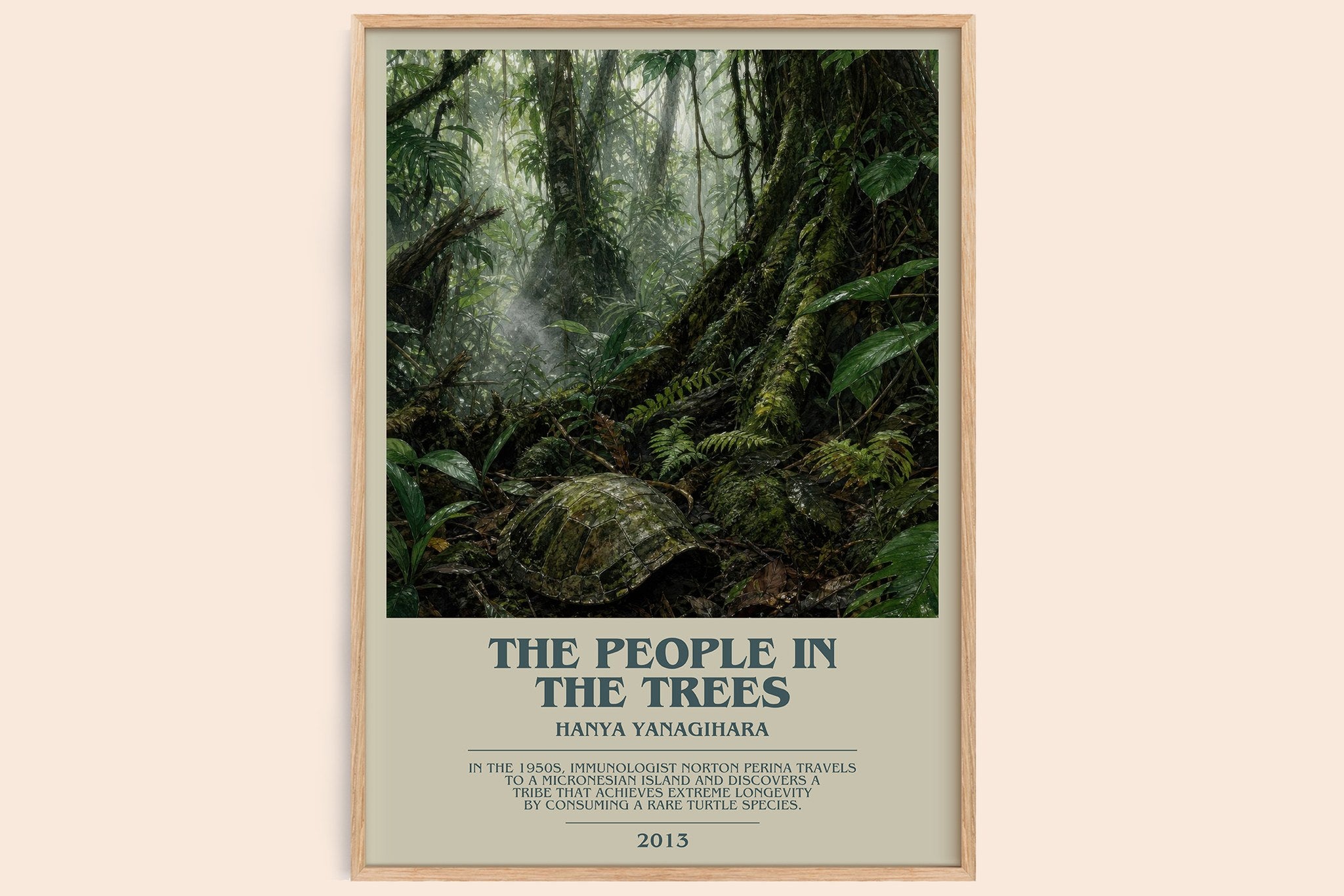The People in the Trees Bookish Wall Art by Hanya Yanagihara