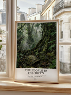The People in the Trees book cover poster colour and style options – Hanya Yanagihara book art