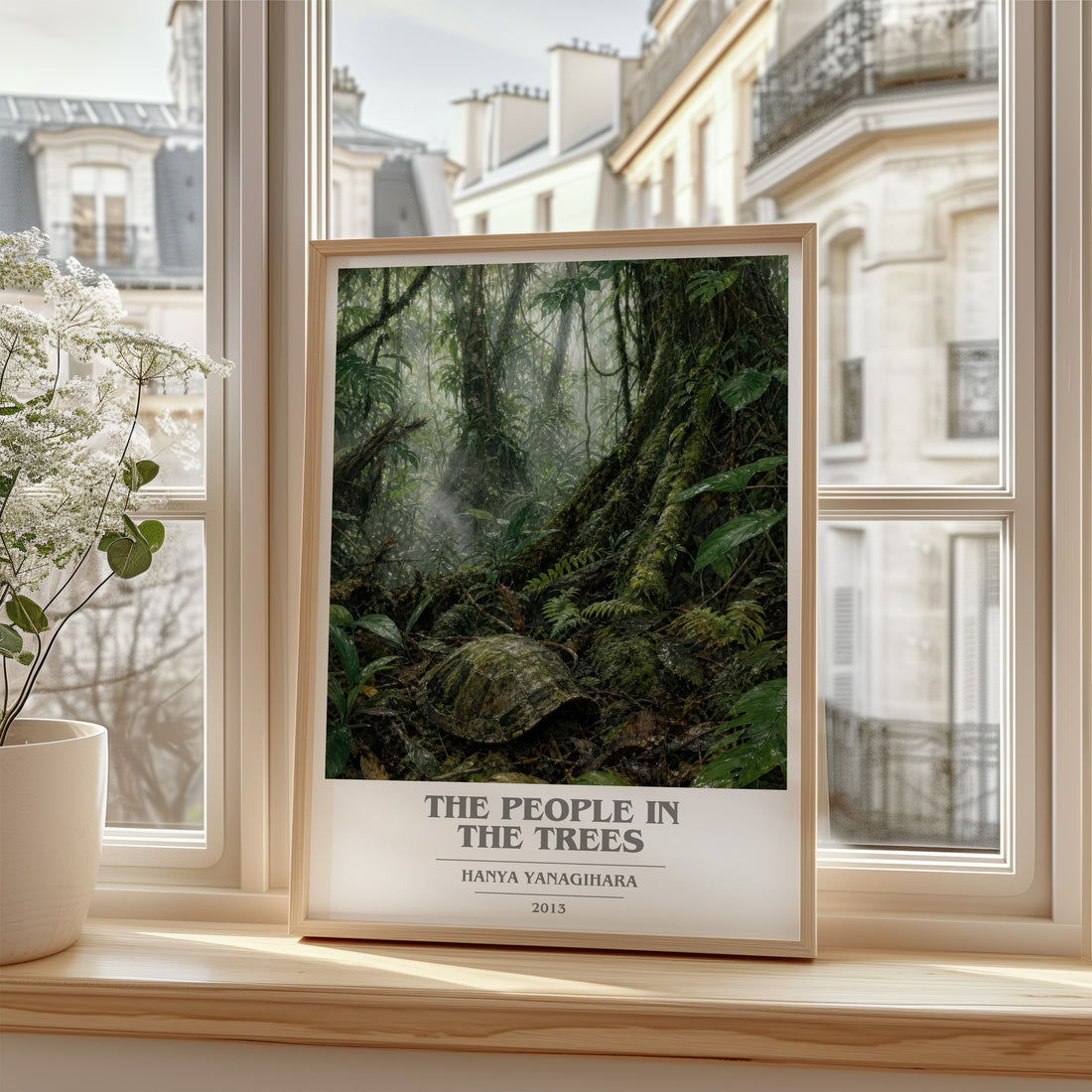 The People in the Trees book cover poster colour and style options – Hanya Yanagihara book art
