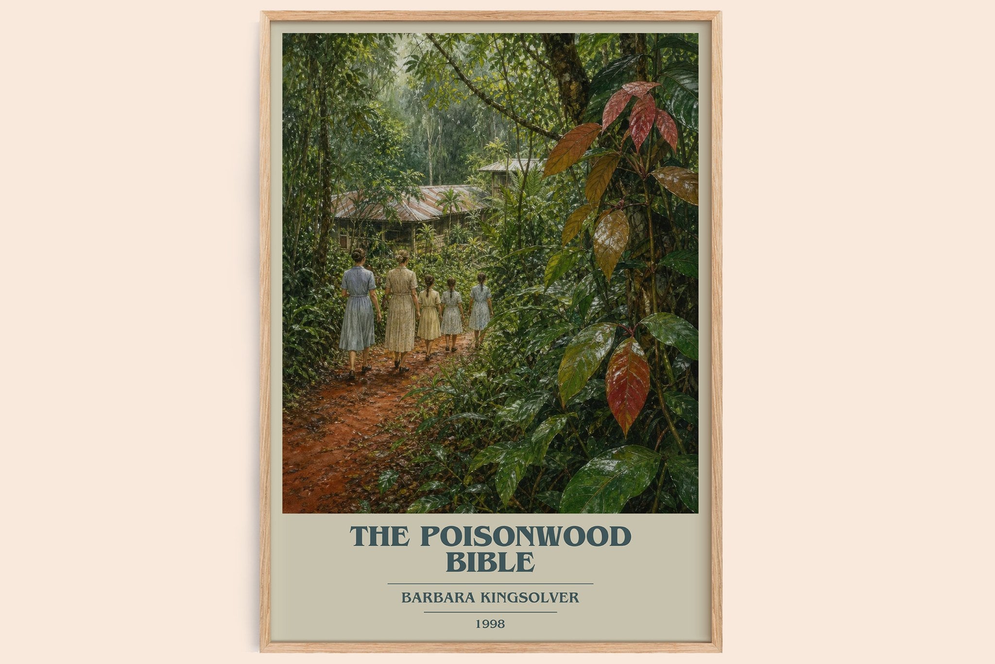 The Poisonwood Bible Book Cover Poster by Barbara Kingsolver