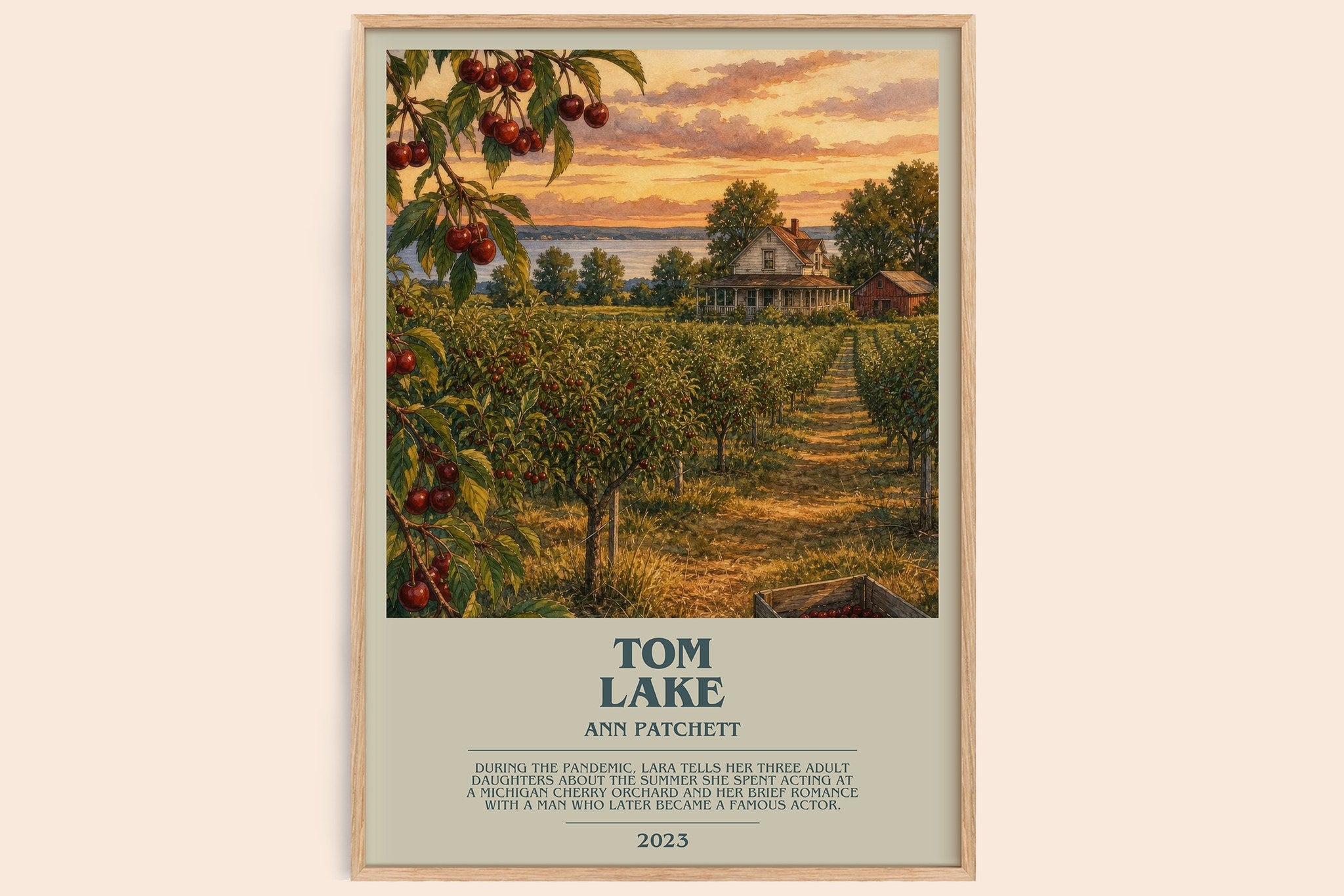 Tom Lake Bookish Wall Art by Ann Patchett
