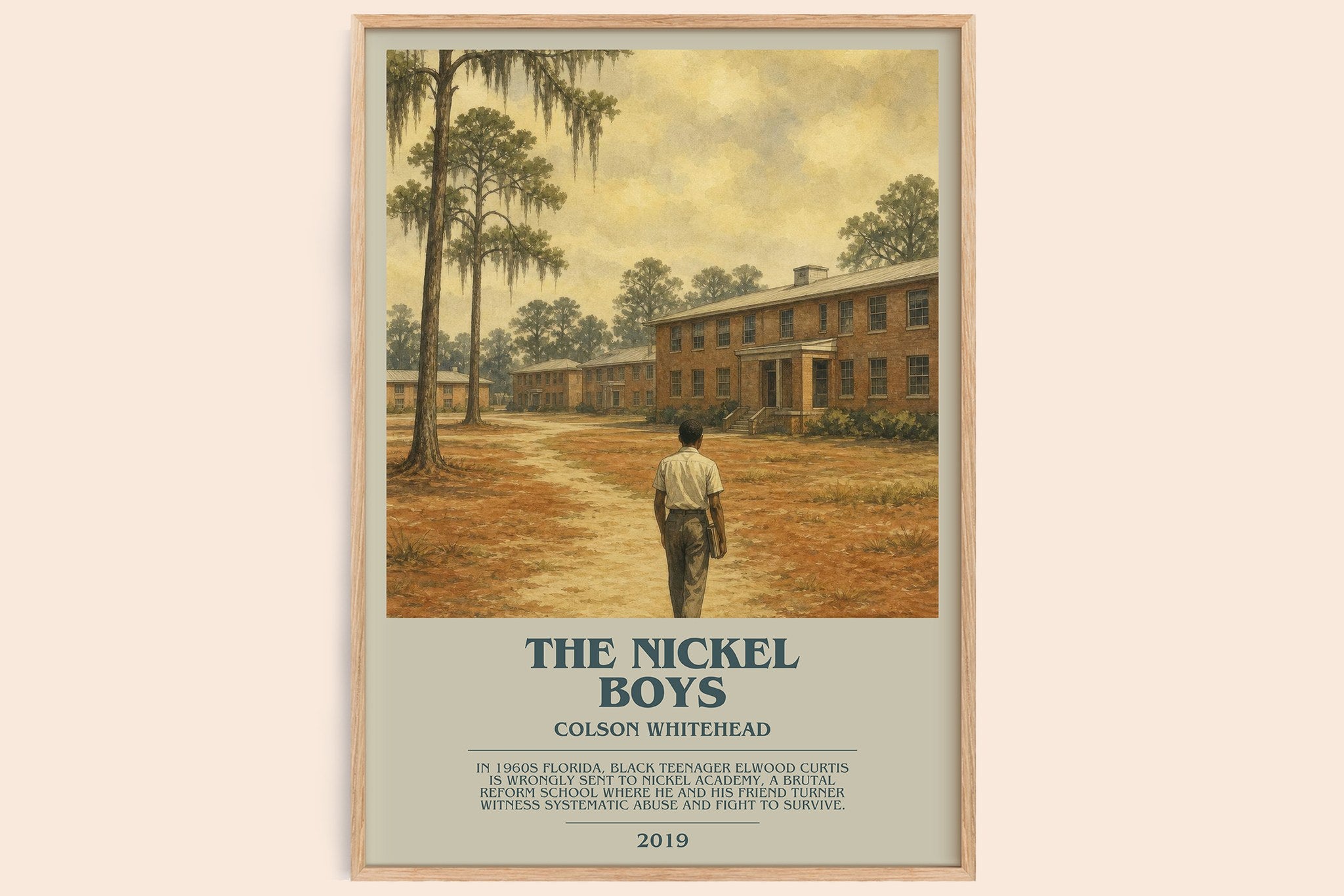 The Nickel Boys Bookish Wall Art by Colson Whitehead