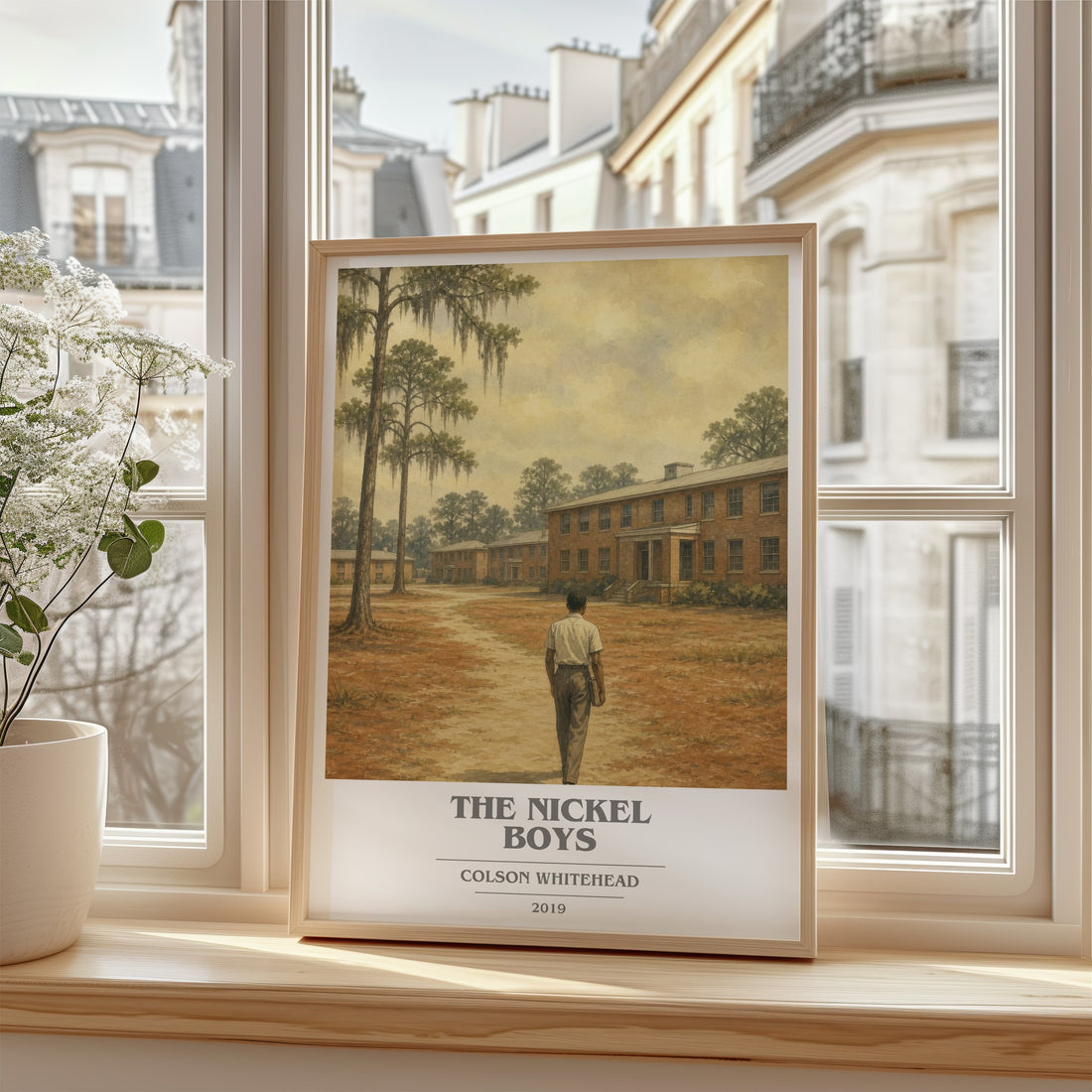 The Nickel Boys book cover poster colour and style options – Colson Whitehead book art