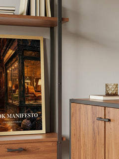 Crook Manifesto book watercolour illustration paper finish options – matte satin gloss