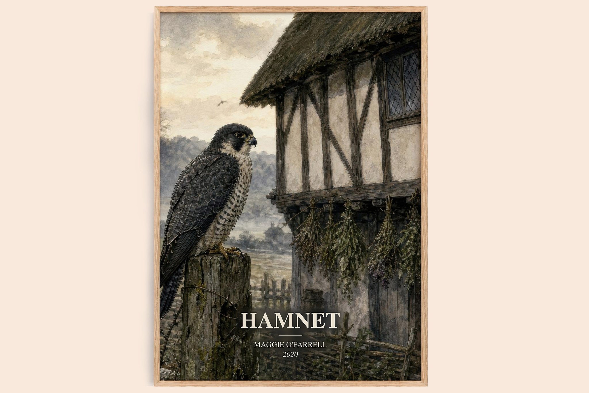 Hamnet Book Watercolour Illustration by Maggie O'Farrell