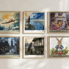 Hamnet literary art print colour and style options – Maggie O'Farrell book art