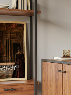 The Marriage Portrait book watercolour illustration paper finish options – matte satin gloss