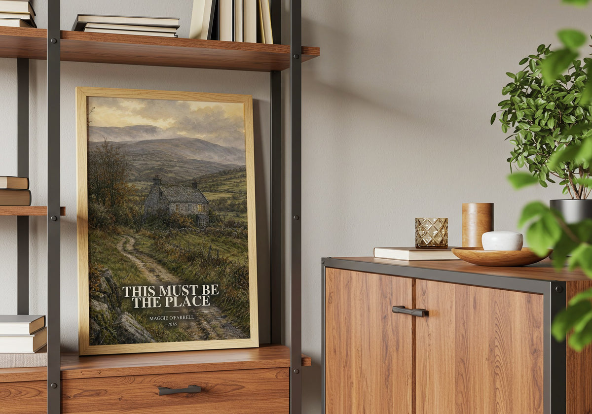 This Must Be the Place book watercolour illustration paper finish options – matte satin gloss
