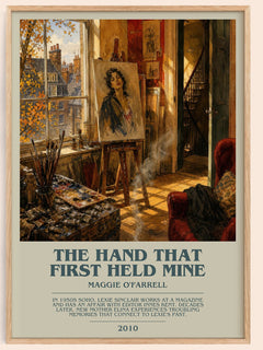 The Hand That First Held Mine Bookish Wall Art by Maggie O'Farrell – image 1