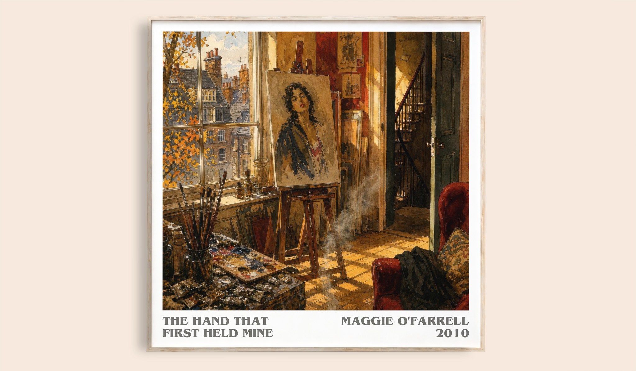 The Hand That First Held Mine Literary Art Print by Maggie O'Farrell