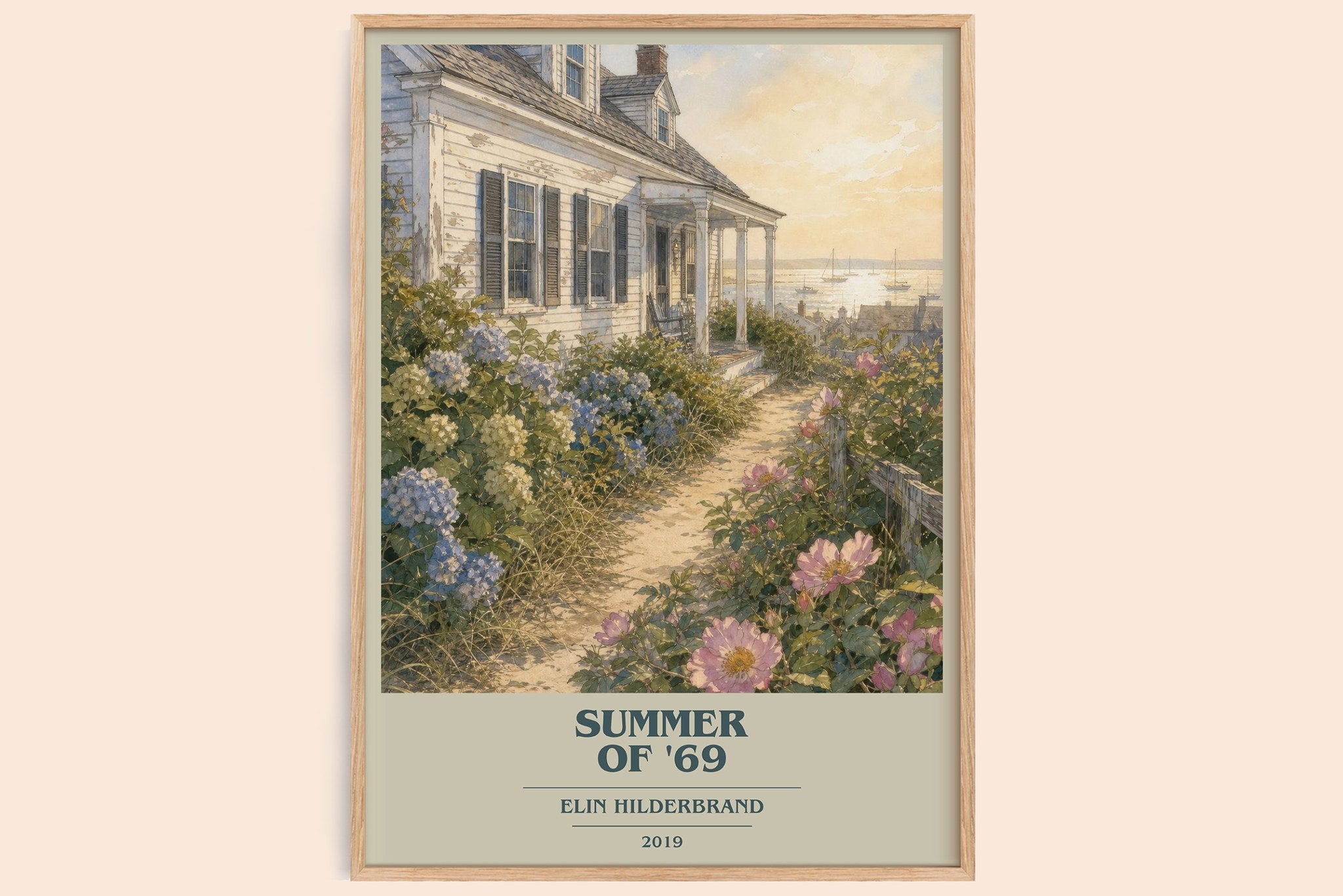 Summer of '69 Book Cover Poster by Elin Hilderbrand